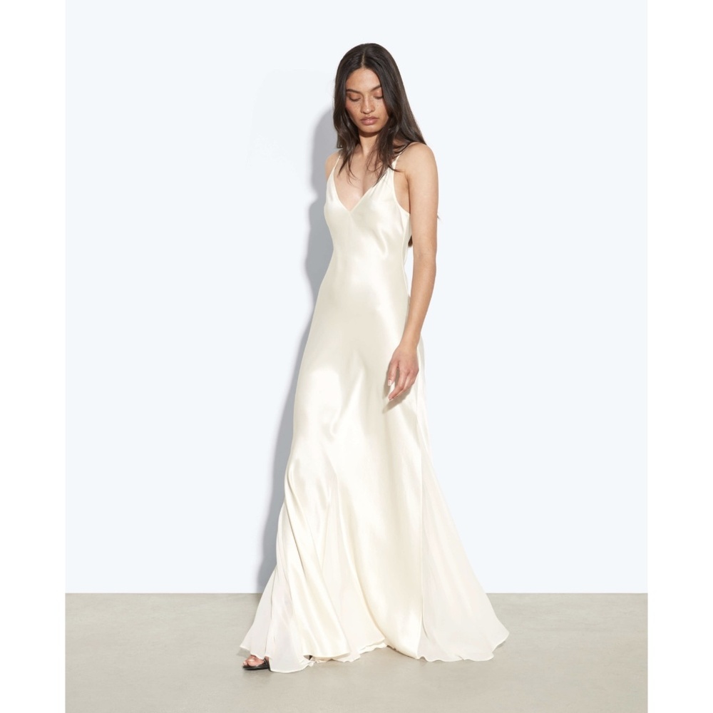 NWT Rat & Boa Slip Sade Dress M Ivory